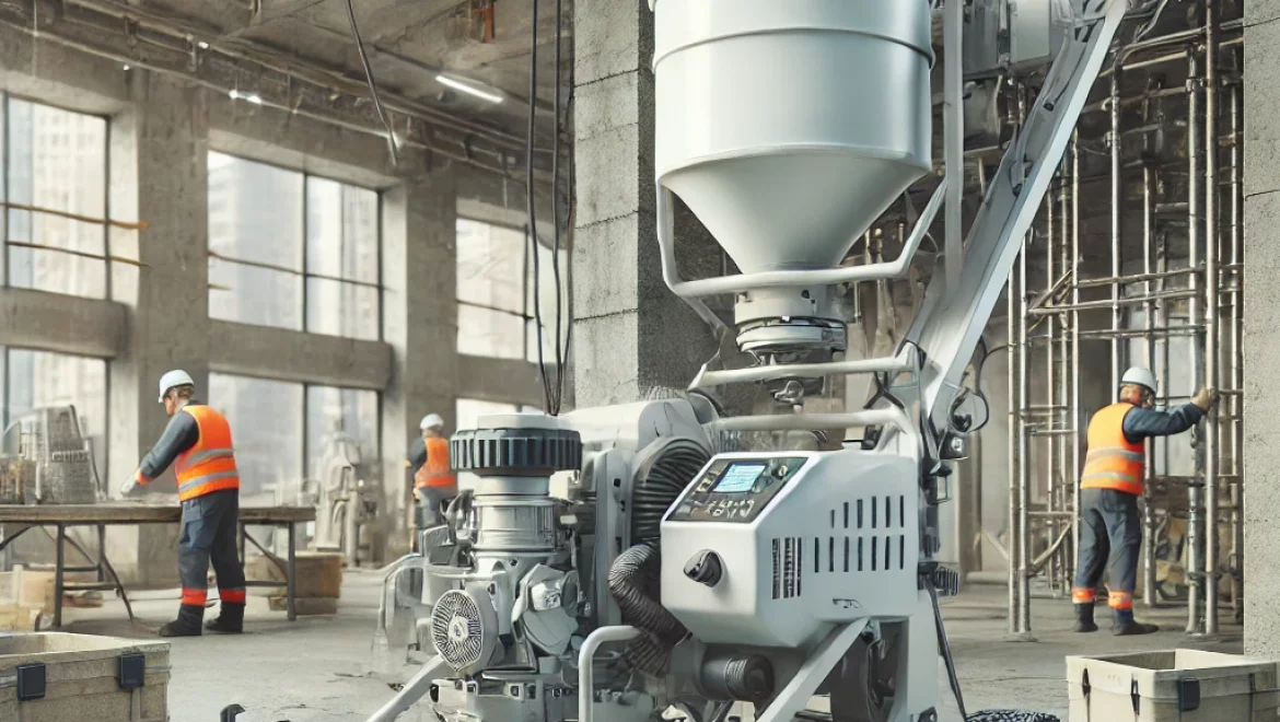 השכרת מכונות טיח: כל מה שצריך לדעת